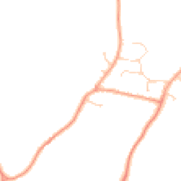 Daytime road noise heatmap for RH12 3UA