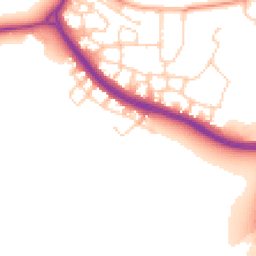 Daytime road noise heatmap for RH12 3UY