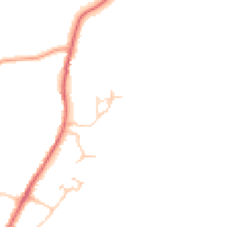 Daytime road noise heatmap for RH12 3XL