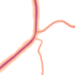 Daytime road noise heatmap for RH12 3XU
