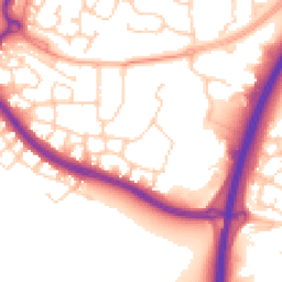 Daytime road noise heatmap for RH12 3XX