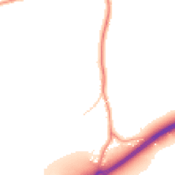 Daytime road noise heatmap for RH12 4AD