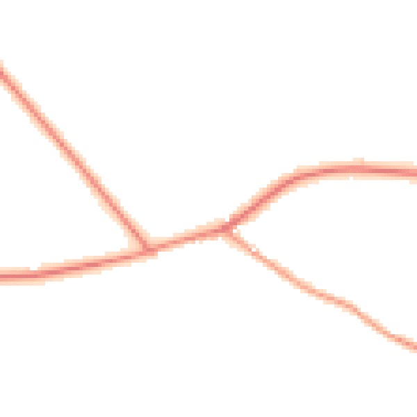 Daytime road noise heatmap for RH12 4BB