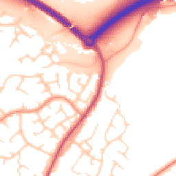 Daytime road noise heatmap for RH12 4PE