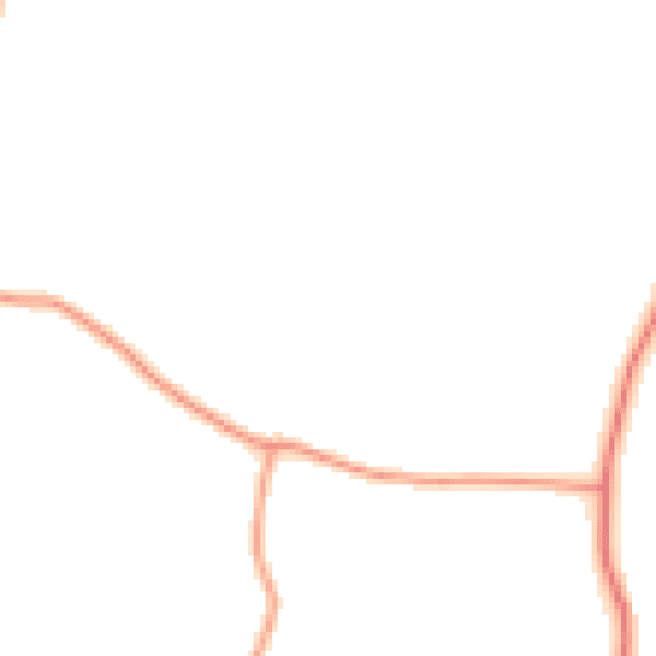 Daytime road noise heatmap for RH12 4PP