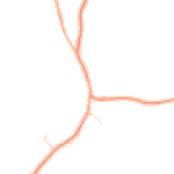 Daytime road noise heatmap for RH12 4PX