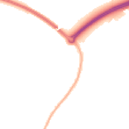 Night-time road noise heatmap for RH12 4UJ