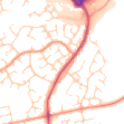 Daytime road noise heatmap for RH12 4US