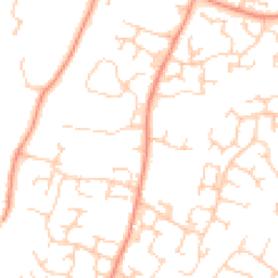 Daytime road noise heatmap for RH12 5AP