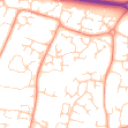 Daytime road noise heatmap for RH12 5PB