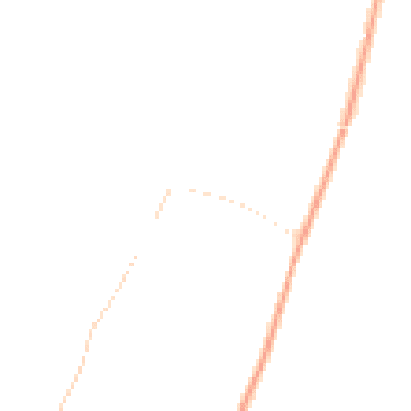 Night-time road noise heatmap for RH13 0AF
