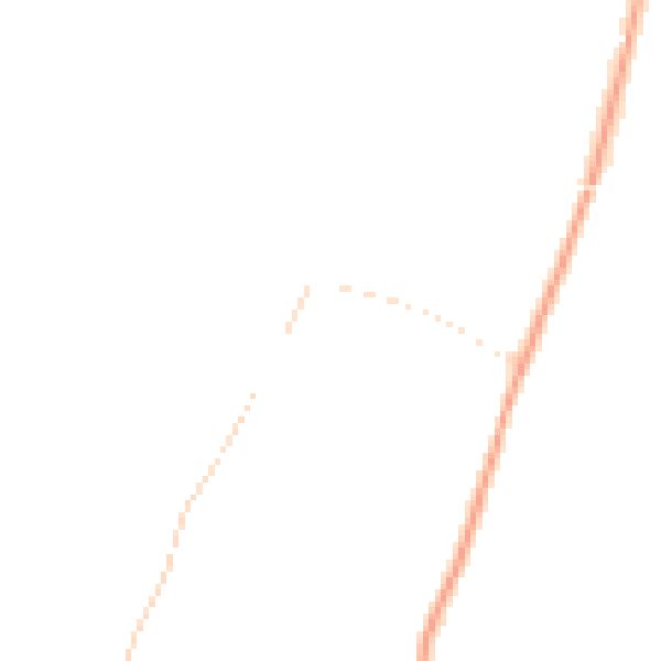 Night-time road noise heatmap for RH13 0AG