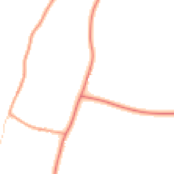 Daytime road noise heatmap for RH13 0BD