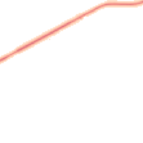 Night-time road noise heatmap for RH13 0NZ