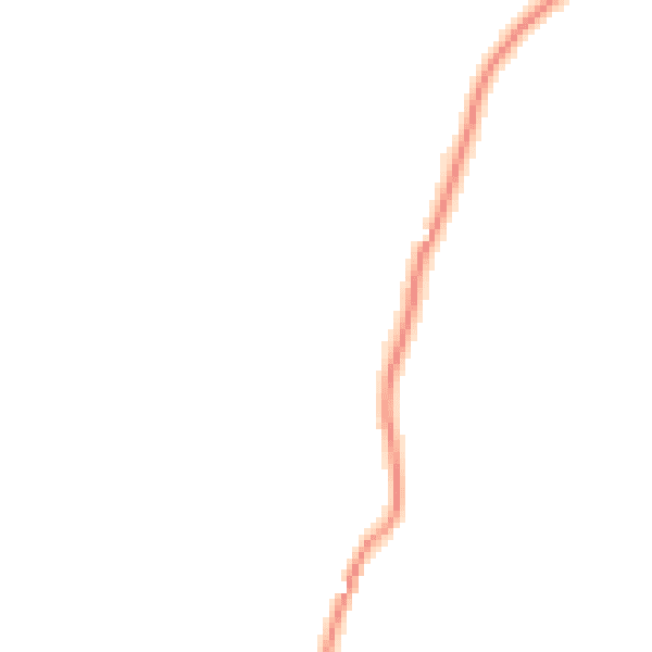 Daytime road noise heatmap for RH13 0PQ