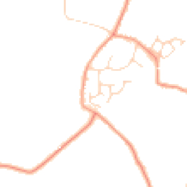 Daytime road noise heatmap for RH13 0PW