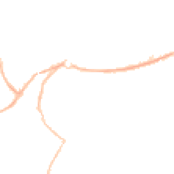 Night-time road noise heatmap for RH13 5RL