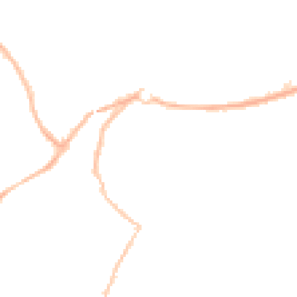 Night-time road noise heatmap for RH13 5RW