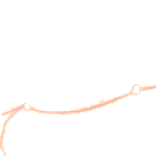 Night-time road noise heatmap for RH13 5SZ