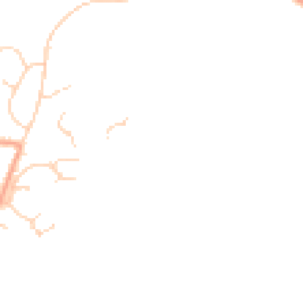 Daytime road noise heatmap for RH13 6GP