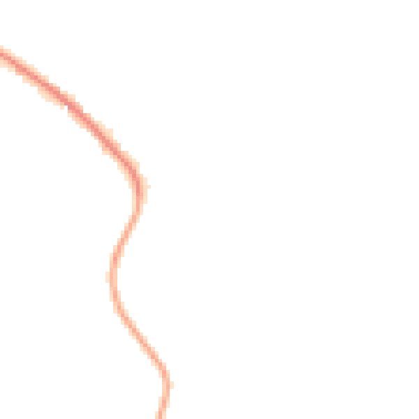 Night-time road noise heatmap for RH13 6GQ