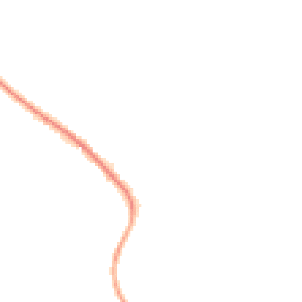 Night-time road noise heatmap for RH13 6JN