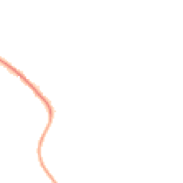 Night-time road noise heatmap for RH13 6JQ