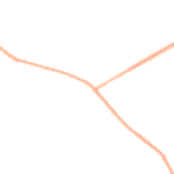 Night-time road noise heatmap for RH13 6NG