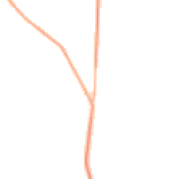 Night-time road noise heatmap for RH13 6NP