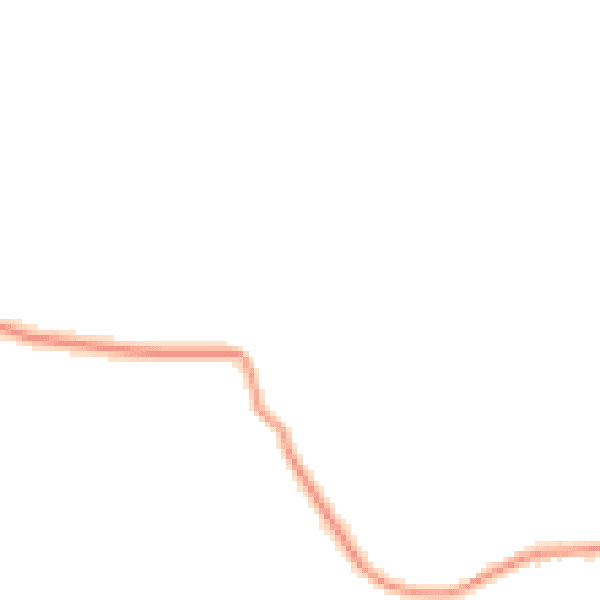 Daytime road noise heatmap for RH13 6QX