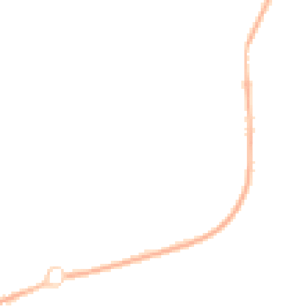 Night-time road noise heatmap for RH13 6SN