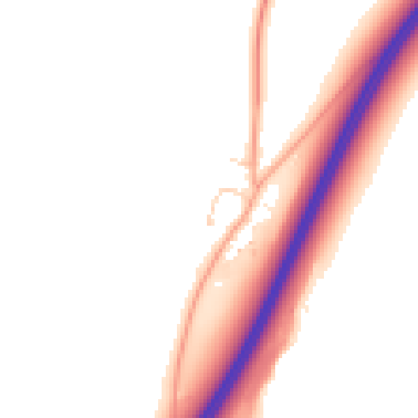 Daytime road noise heatmap for RH13 8QS