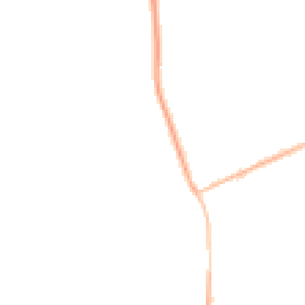 Night-time road noise heatmap for RH13 8QY