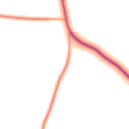 Daytime road noise heatmap for RH14 0AJ