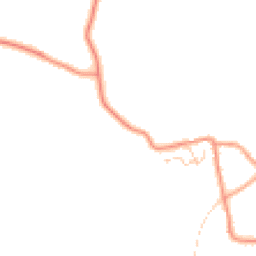 Daytime road noise heatmap for RH14 0BF