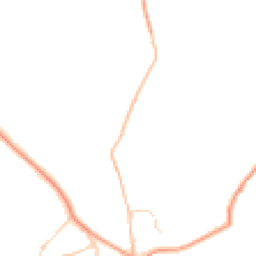 Daytime road noise heatmap for RH14 0DH