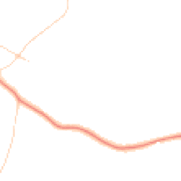 Daytime road noise heatmap for RH14 0FZ