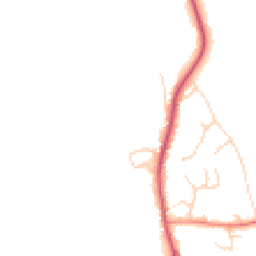 Daytime road noise heatmap for RH14 0GB