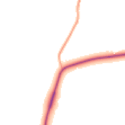 Daytime road noise heatmap for RH14 0HL