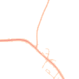 Daytime road noise heatmap for RH14 0JD