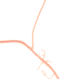 Daytime road noise heatmap for RH14 0JE