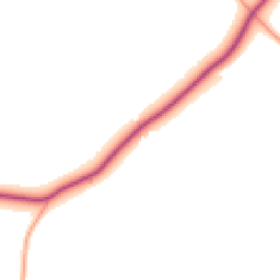 Daytime road noise heatmap for RH14 0LJ