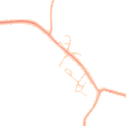 Daytime road noise heatmap for RH14 0LS