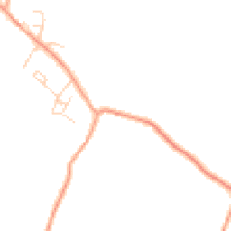 Daytime road noise heatmap for RH14 0LU