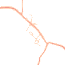 Daytime road noise heatmap for RH14 0LZ