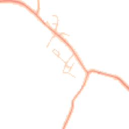 Daytime road noise heatmap for RH14 0NA