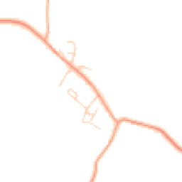 Daytime road noise heatmap for RH14 0NB
