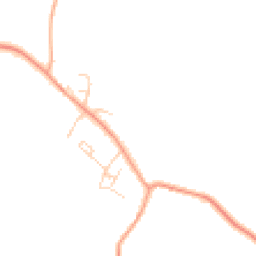 Daytime road noise heatmap for RH14 0ND