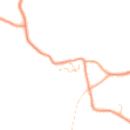 Daytime road noise heatmap for RH14 0QB