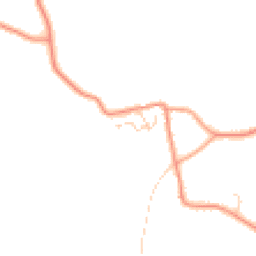 Daytime road noise heatmap for RH14 0QG